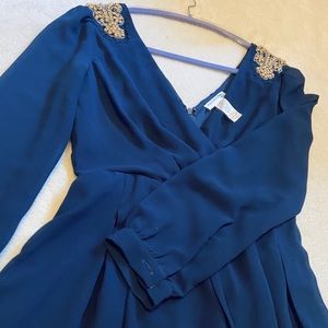 A’GACI Formal Long Sleeve Romper